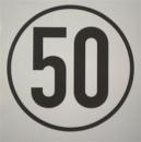 Geschwindigkeitskennschild 50 km/h